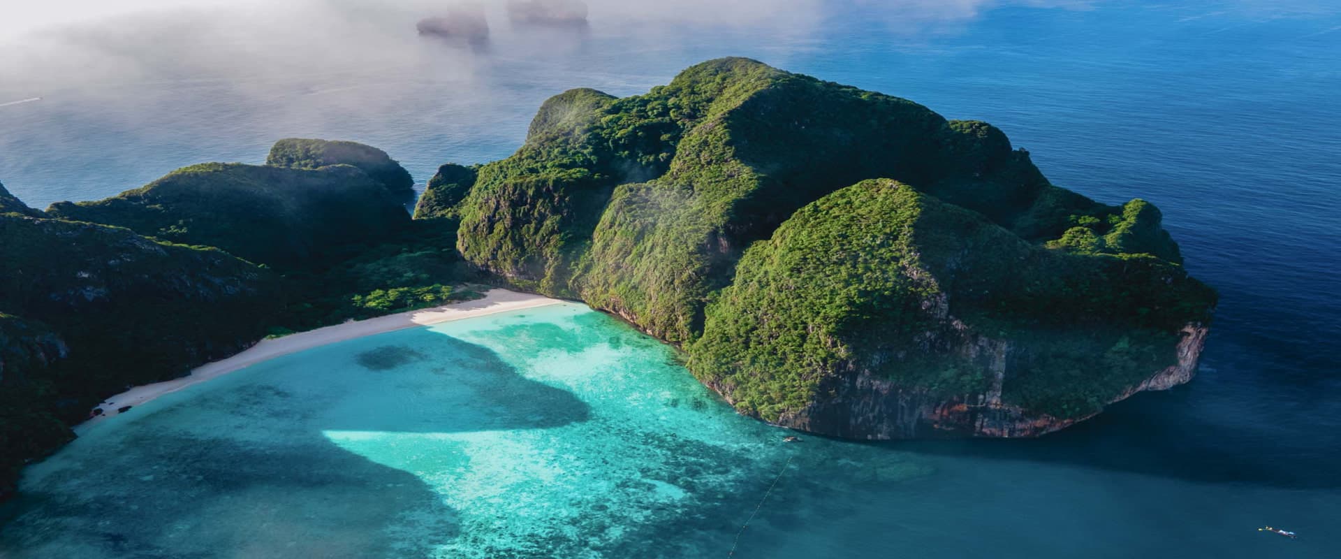 Phi Phi Sunset Shark Tour — 8 hours (November–April only)