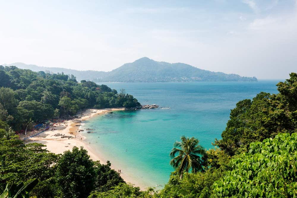 Relaxing at Gorgeous Kamala Beach